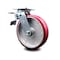 Service Caster 8 Inch Poly on Aluminum Swivel Caster with Roller Bearing and Total Lock Brake SCC-TTL30S820-PAR - alternate 1